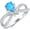 5, variant on Blue Opal Rings for Women,Butterfly Rings for Women Sterling Silver Opal Engagement Promise Ring Teardrop Opal Ring Pear Opal Ring Jewelry Gift for Hers Ring Size 5-9-1