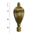 thumbnail image 3 of Royal Designs, Inc. Vase Shaped Lamp Finial for Lamp Shade, F-5032PB-2, Polished Brass, Pack of 2, 3 of 4