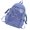 Blue, variant on College Student Nylon Shoulder Backpack Itabag Japanese Clear Pockets Large Capacity School Bag for Pin Display