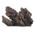 thumbnail image 2 of Fish Tank Simulation Rockery Resin Craft Aquarium Landscaping Stone Fish Hideout Home Decoration 25x18cm Brown 1Pcs, 2 of 5