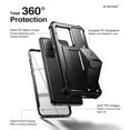 thumbnail image 2 of Dexnor Full Body Case for Samsung Galaxy S20 Ultra/6.9 inches, [Built in Screen Protector and Kickstand] Heavy Duty Military Grade Protection Shockproof Protective Cover for Galaxy S20 Ultra,Black, 2 of 5