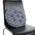 thumbnail image 4 of Round/Square Seat Cushion, Fashion Printed Soft Elastic Chair Pads with Ties for Home, Office, 4 of 7