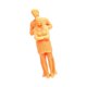 thumbnail image 5 of 1:64 Figura de pareja: 64 Figura Pareja Accesorios de película Adorno de escritorio Micro paisaje estilo c, 5 of 9