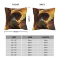 Angel Embracing in Night Pillow cover decoration pillowcase standard