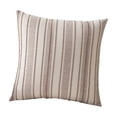 thumbnail image 2 of Darzheoy Boho Throw Pillow,Farmhouse Decorative Striped Square Pillow,Yarn Dyed Striped Woven Cushion Pillow,Soft Cotton Blend Decorative Cushion Pillow for Sofa Living Room Bedroom Home Decor, 2 of 6