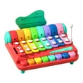 thumbnail image 1 of Xilófono de piano, instrumentos musicales educativos para niños en edad preescolar, coloridos, para niños pequeños, piano electrónico, juguetes musica, 1 of 9
