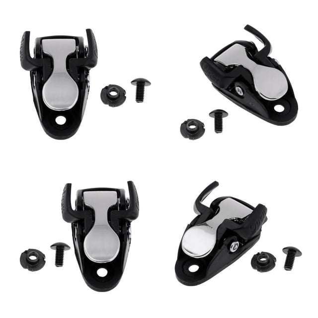 4 Piezas De Reemplazo En Línea De Patinaje Patines Hebilla Con Tuerca De Tornillo Cola Roller Skate Spider Buckle