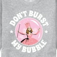 thumbnail image 3 of The Wizard of Oz - Don't Burst My Bubble - Men's Crew Neck Fleece Pullover, 3 of 5