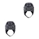 thumbnail image 3 of Soidarity Cascos de fútbol de esponja para deportes de adultos, protección anticolisión para la cabeza, protector de cabeza transpirable Negro XL 2piezas, 3 of 6