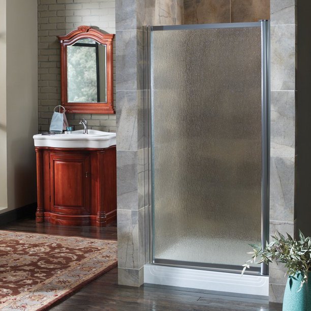 Foremost Tdsw3365 Rn Glass 33w X 65h In Rain Glass Shower Door Nickel Walmart Com Foremost Tdsw3365 Rn Glass 33w X 65h In Rain Glass Shower Door Nickel Walmart Com