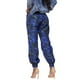 thumbnail image 4 of Txlixc Pantalones casuales de camuflaje para mujeres con cintura elástica, cintura alta con color Txlixc moda, 4 of 9