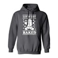 thumbnail image 2 of Veracco Let's Get Baked Gingerbread Christmas Hooded Neck Funny Cool Hoodie for Men Women Unisex (Irish Green), 2 of 4