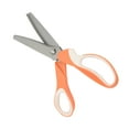 thumbnail image 4 of Serrated Scissors, Pinking Shears Stainless Steel Ergonomic  For Dressmaker For Fabric Crafts, 4 of 8