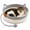 Gray, variant on OYPGUE Cat Scratcher Bowl Bed, Round Woven Scratch Pad with Cat Ear Design