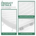 thumbnail image 3 of Corner Shelf Glass Toiletry Rack Bathroom Shower Storage Holder Practical Bracket Kitchen Washcloth, 3 of 6