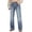 (New12)Light Blue, variant on Trendy Wide Leg Denim Trousers for Women Loose Fit High Waisted Cuffed Ankle Baggy Jeans Effortless Chic Casual Daily Pants