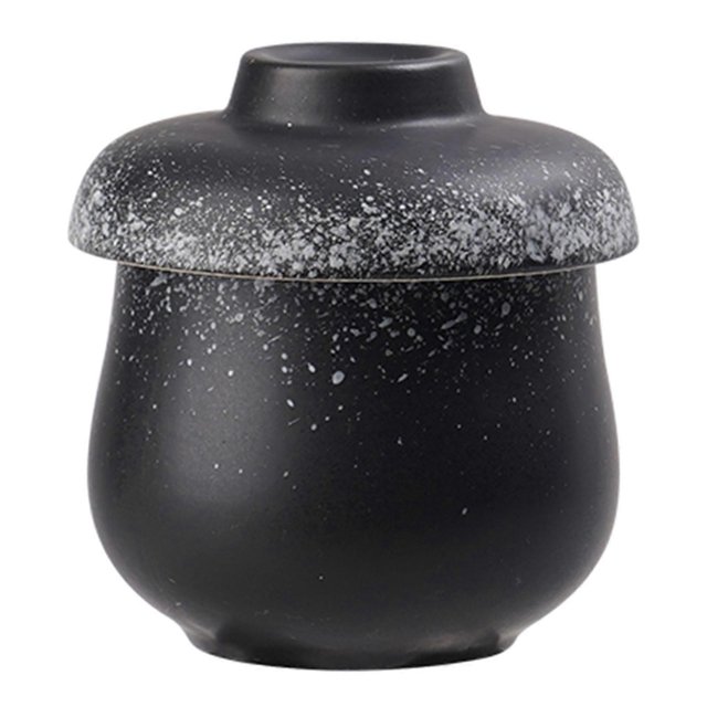 Microwave Safe Ceramic Stew Bowl for One Person Minimalist Design Egg Poachers Cooker for Puddings