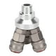 thumbnail image 4 of Acoplador rápido, conector de 3 vías, conector neumático cromado, construcción robusta, 4 of 9