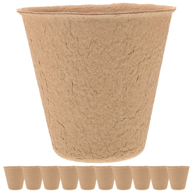 Miangastore 110pcs Biodegradable Plant Starter Pots Kit Succulent Planter Nursery Pots