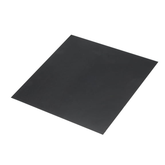 Black ABS Plastic Sheet 10 x 10 x 0.02 Inch for Building Model, DIY Crafts, Pack of 1 Pcs