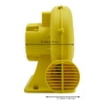 thumbnail image 6 of Electric Air Blower Commercial Air Blower Inflatable Bounce Blower 750W for Various Inflatable Products, 6 of 12