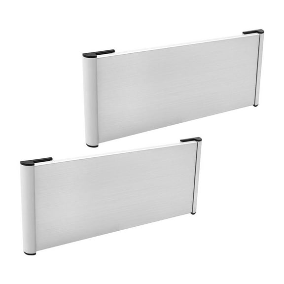 2Pcs Name Plate Holder Wall Mount Office Door Name Plate Holder for Meeting Room