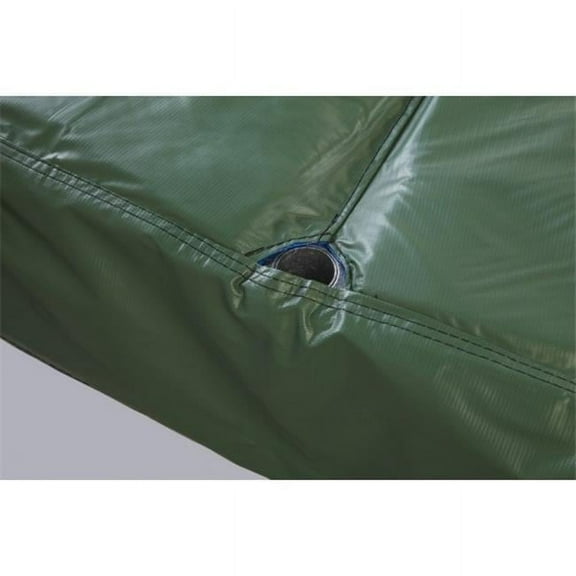 Bazoongi PAD15JP6-10G 15 ft. Safety Pad for 6 Poles 10 in. Wide PVC, Green