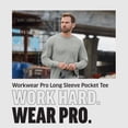 thumbnail image 6 of CornerStone Unisex Workwear Pro Long Sleeve Pocket Tee | Lightweight & Moisture Wicking Work Shirt for Men & Women, UPF 30+ Sun Protection, 6 of 6