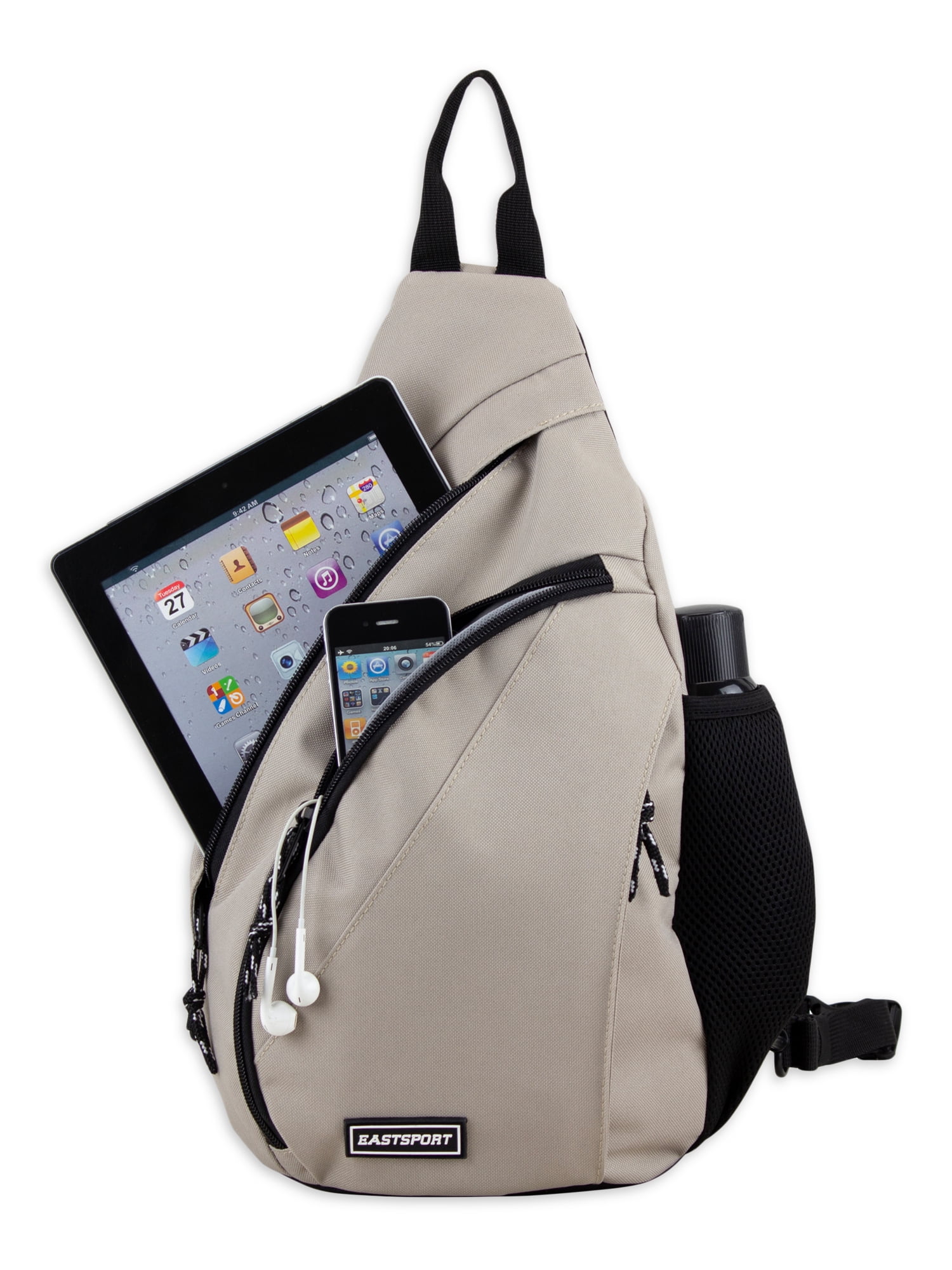 Eastsport Protection Unisex Ergo Sling Backpack, Moon Rock