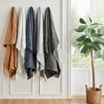 thumbnail image 4 of Levtex Home - 100% French Flax Linen Front/100% Cotton Back - Quilted Throw - French Flax Washed Linen - Light Grey - Throw Size (50 x 60in.), 4 of 5