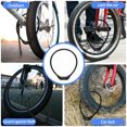 thumbnail image 3 of Miangastore Chain Bicycle Lock Password Lock Chain Mountain Bike Lock Anti-theft Chain for Bike Security, 3 of 8