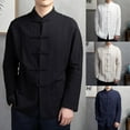 thumbnail image 6 of Men Chinese Traditional Kung Fu Tai Chi Coat Tang Suit Uniform Jacket Clothing, 6 of 11