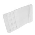 thumbnail image 2 of serony Women Bra Soft Extender Polyester Flexible Bra Extension Strap Hook 5.7cm 3 Row 4 Row Hook White, 2 of 7