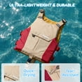thumbnail image 4 of Koorium Kids Swim Vest Life Jacket Youth, Lightweight Flotation Vest with Adjustable Buckles, Front Pocket,Reflective Strips, Floaties for Swimming,Kayaking,Boating,Fit for 50-125 lbs, 4 of 9