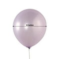 thumbnail image 3 of Efavormart 50 Pack Purple Biodegradable Balloons, Eco-friendly Thickened Extra Strong Latex Helium Party Balloons - 12", 3 of 9
