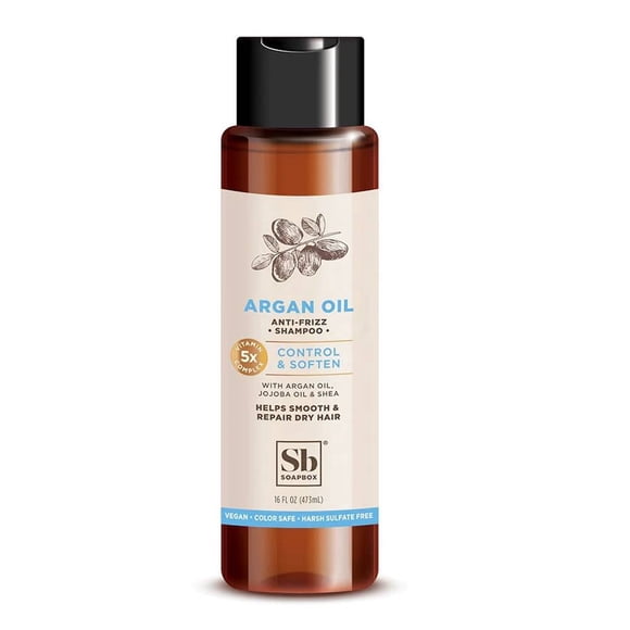 Shampoo Soapbox Argan Oil Control & Soften 473 ml