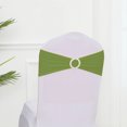thumbnail image 1 of Chair Sashes for Wedding Stretch Chair Bands with Buckles Universal Elastic Chair Ties Bows for Party Folding Chairs Celebration Ceremony (Asakusa Green), 1 of 5