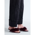 thumbnail image 2 of Scoop Women's Faux Fur Kitten Heels, 2 of 7