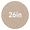 Beige/Teddy fleece/26 in, variant on ClinQ 26 Inch Counter Height Bar Stools Set of 2, Teddy Fleece Upholstered Chairs with Rubber Wood Legs, Backrest and Gold Footrest, Beige