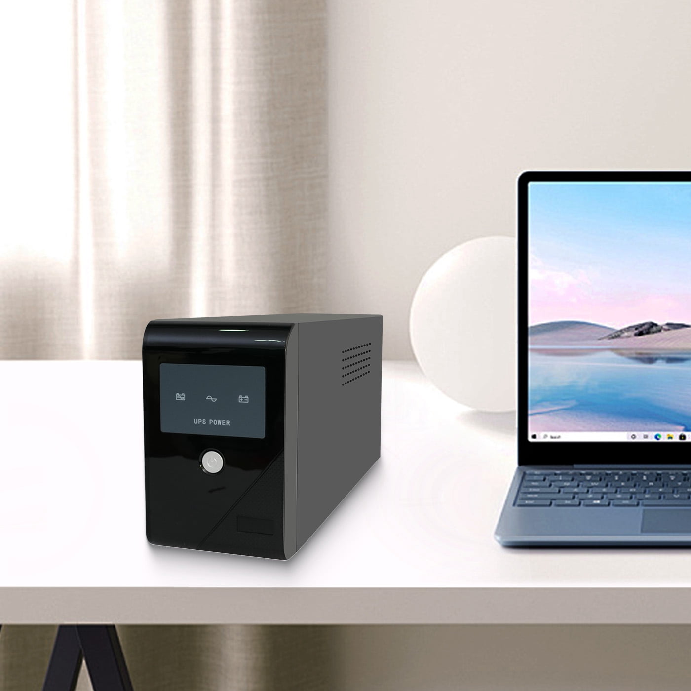 BAOKALER UPS 500VA Battery Backup, Power Backup Battery