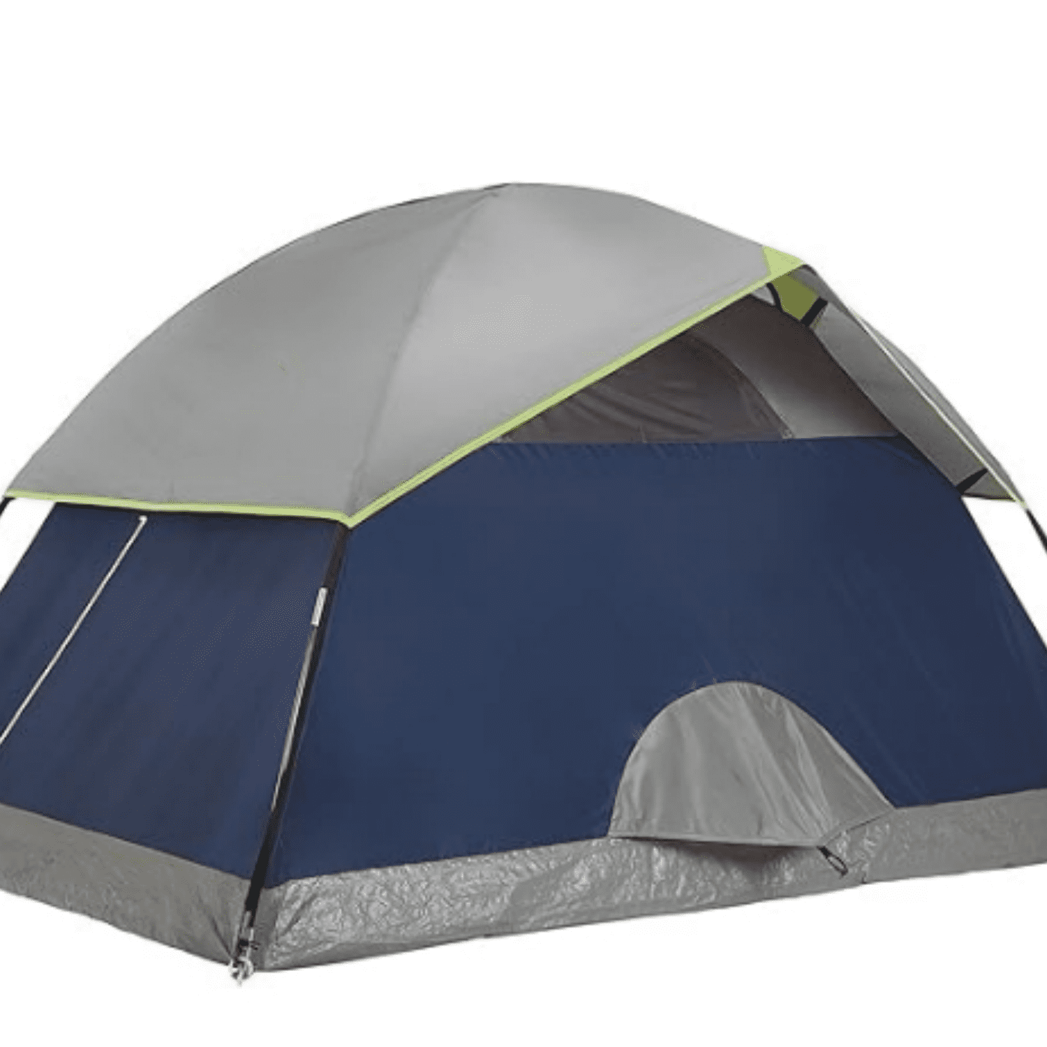 Camping Tent with Rainfly, 2/3/4/6 Person Tent Sets Up in 10 Mins, Weatherproof Shelter for Camping, Festivals, Backyard, Sleepovers, & More