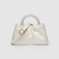 thumbnail image 3 of Bolso de hombro para mujer, francés, plisado, de alta calidad, con sensación de perla, pequeño, suave, con forma de nube, bolsos de mano para mujer, moda Y2k, 3 of 4