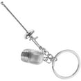thumbnail image 1 of BEADCEST Llavero De Esgrima Para De Bolsos Y Material Metal Plateado, 1 of 8
