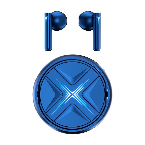 JGJJUGN Star Ring Metal Bluetooth Earphones, Wireless In-Ear Headphones, Noise-Cancelling Gaming Earbuds, Long Battery Life, V5.3 Bluetooth Technology, IPX4 Water-Resistant, TYPE-C Charging