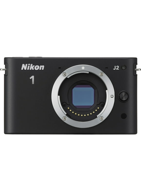 Nikon 1 J2 10.1 Megapixel Mirrorless Camera Body Only, Black