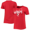 Women's Nike Red U.S. Paralympics Legend Performance T-Shirt