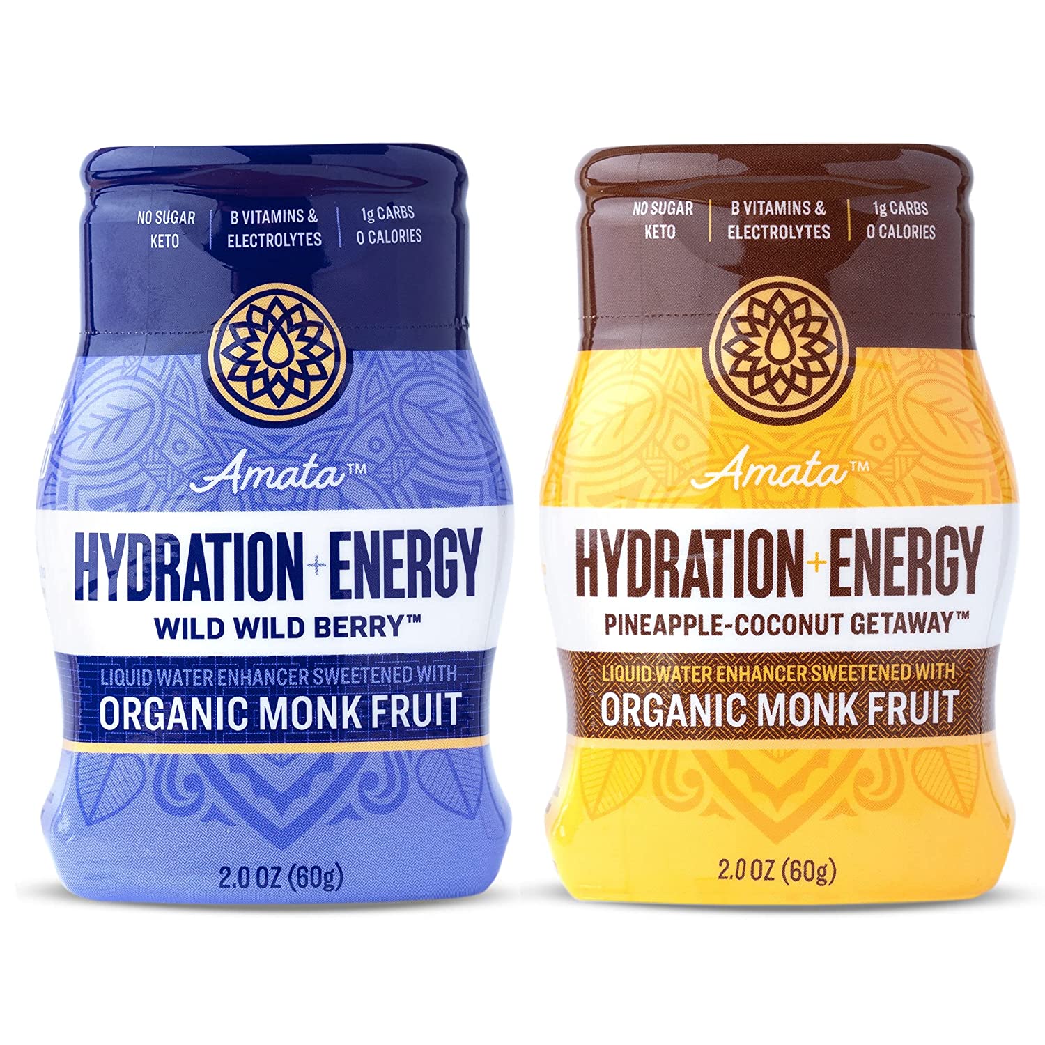 Amata Water Enhancer Naturally Sweetened with Organic Monk Fruit