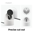 thumbnail image 4 of Cuna de cargador inalámbrico de silicona para Samsung Galaxy Watch 4/4 Classic/3 (Blanco) Hugtrwg  Nuevos Originales, 4 of 7