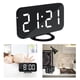 thumbnail image 4 of Despertador Led De 6,5 Pulgadas Con Puertos Usb Duales, Reloj De Espejo Multifuncional Regulable Para Oficina En Casa Serendint HA017565-00, 4 of 5