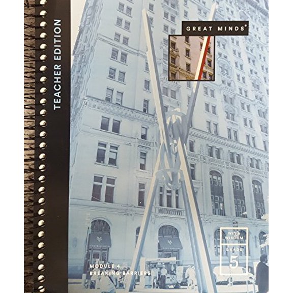 Pre-Owned Wit and Wisdom, Grade 5, Module 4: Breaking Barriers, Teacher Edition, ISBN-13: 9781632559685, 9781632559685, 1632559684, Paperback,